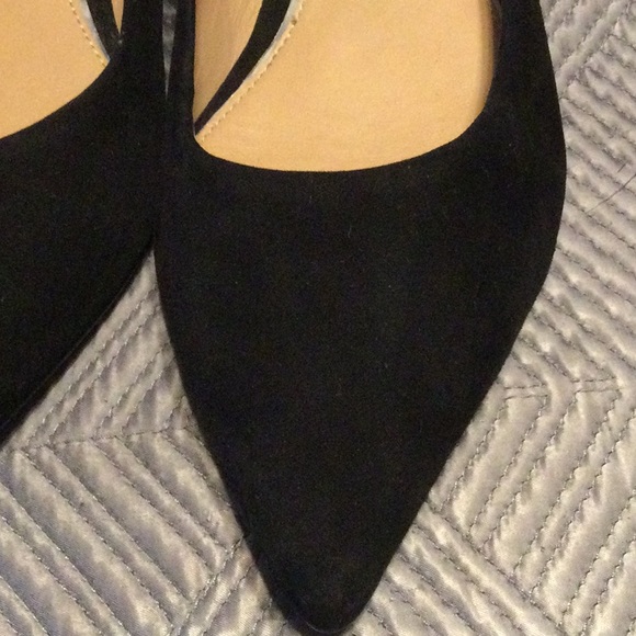 Linea Paolo 6.5 black suede shoes for women - Picture 4 of 8